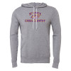 Thumbnail image for  Bella + Canvas Heather Grey Fleece Hood