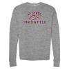 Thumbnail image for  Bella + Canvas Heather Grey Fleece Crew