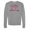 Thumbnail image for  Bella + Canvas Heather Grey Fleece Crew