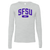 Thumbnail image for  Bella + Canvas Ash Grey Jersey Cotton Long Sleeve T Shirt