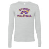 Thumbnail image for  Bella + Canvas Ash Grey Jersey Cotton Long Sleeve T Shirt