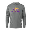 Thumbnail image for  Grey Heather Long Sleeve Hooded Tee