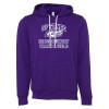 Thumbnail image for  Bella + Canvas Purple Fleece Hood