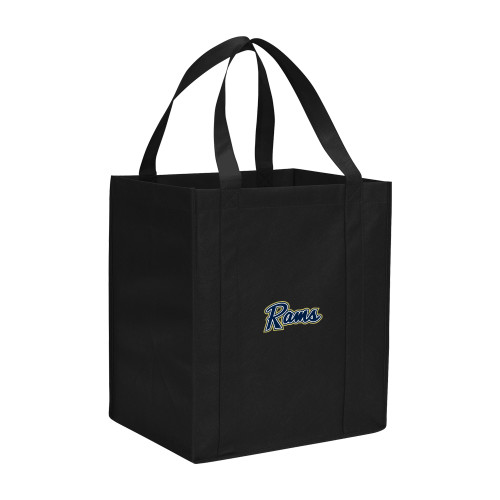 Shepherd Non Woven Black Grocery Tote