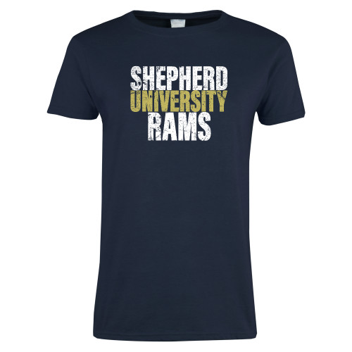 Shepherd Womens Short Sleeve Navy T