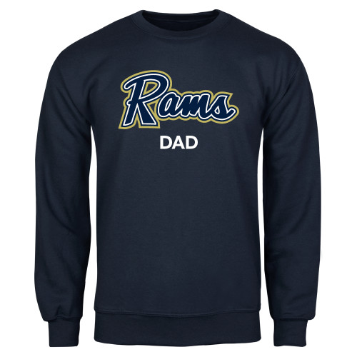  Navy Fleece Crew - Dad