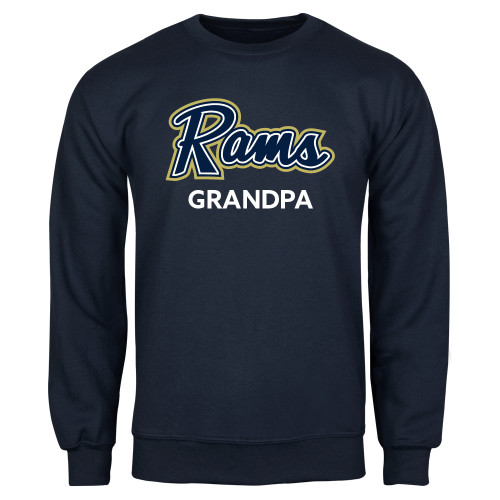  Navy Fleece Crew - Grandpa