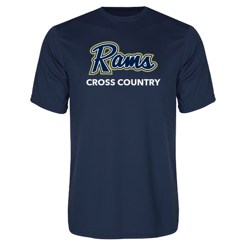  Navy Performance Tee - Cross Country