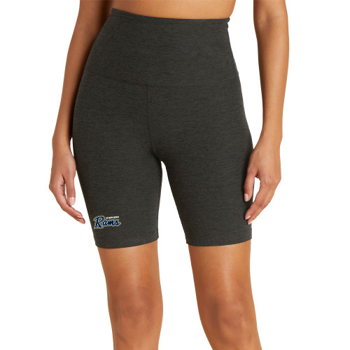  Beyond Yoga Womens Darkest Night Spacedye Keep Pace Biker Short  - Ram Script