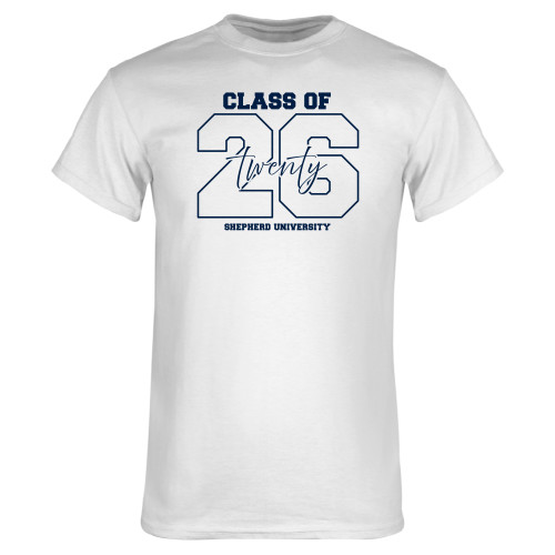  White T Shirt - Class of 2026