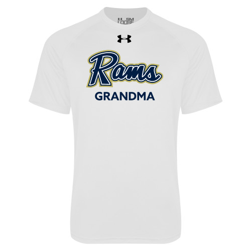  Under Armour White Tech Tee - UA Grandma