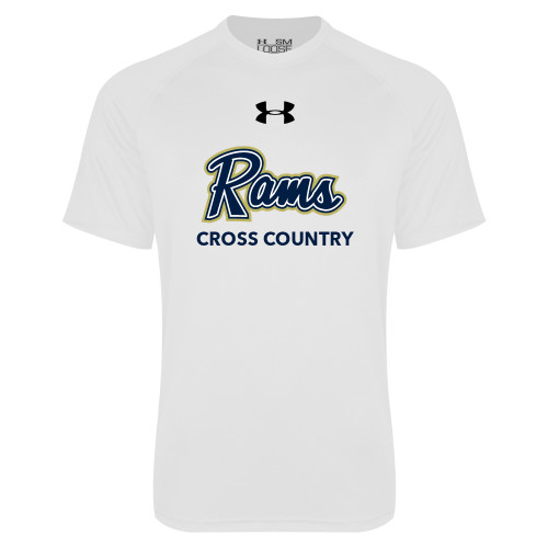  Under Armour White Tech Tee - Cross Country