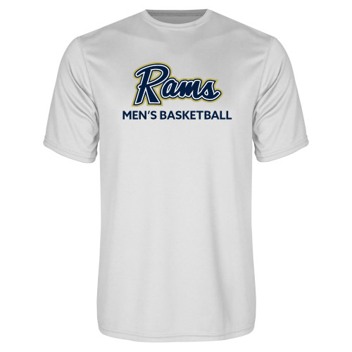  White Performance Tee - Mens Basketball