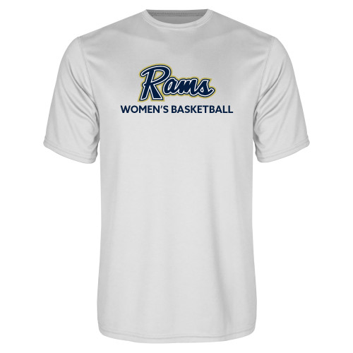  White Performance Tee - Womens Basketball