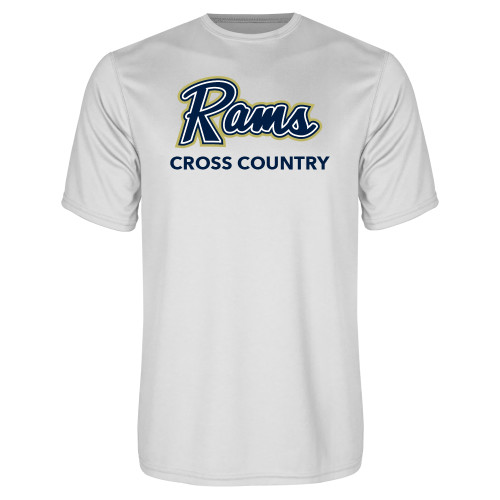  White Performance Tee - Cross Country