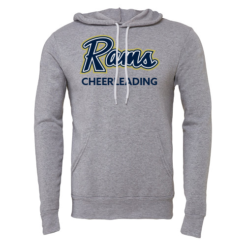  Bella + Canvas Heather Grey Fleece Hood - Cheerleading