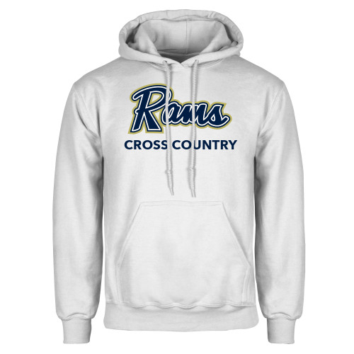  White Fleece Hoodie - Cross Country
