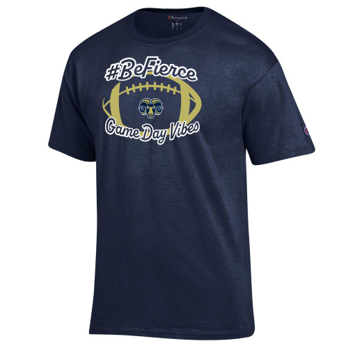  Champion Navy T Shirt - SU - Game Day Vibes