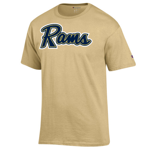  Champion Vegas Gold T Shirt - Rams Logo