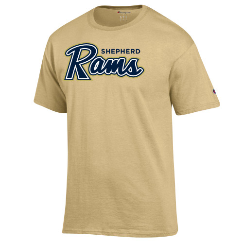  Champion Vegas Gold T Shirt - Ram Script