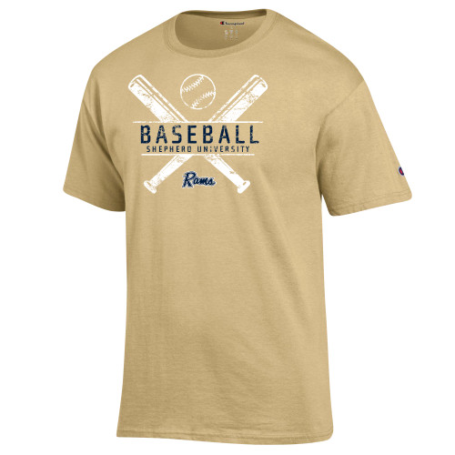  Champion Vegas Gold T Shirt - Rams Baseball