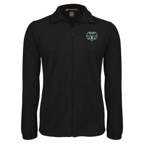  Black Fleece Full Zip Jacket - Ram Head