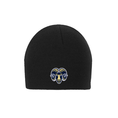 Shepherd Black Knit Beanie