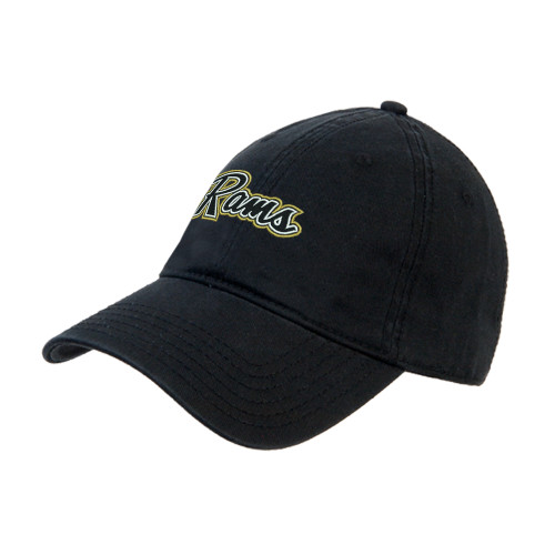 Shepherd Black Unstructured Adjustable Low Profile Hat