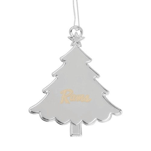 Shepherd Silver Tree Ornament