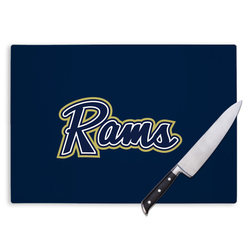  Cutting Board - Rams Logo