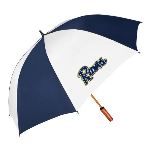 Shepherd 64 Inch Navy/White Umbrella