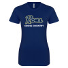 Thumbnail image for  Next Level Womens Navy Boyfriend Tee