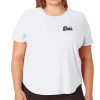 Thumbnail image for  Beyond Yoga PLUS On The Down Low Short Sleeve Tee Cloud White