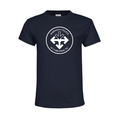 Youth Navy T Shirt-Seal
