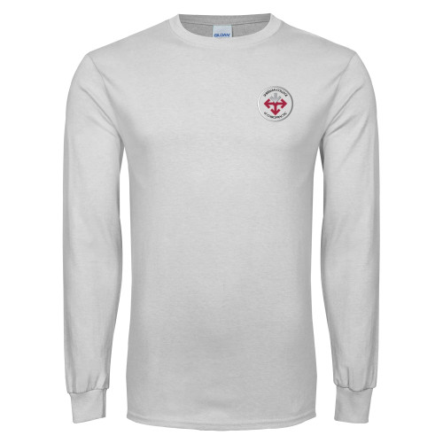 White Long Sleeve T Shirt-Seal