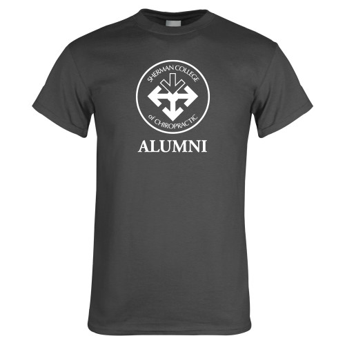 Charcoal T Shirt-Alumni with Seal
