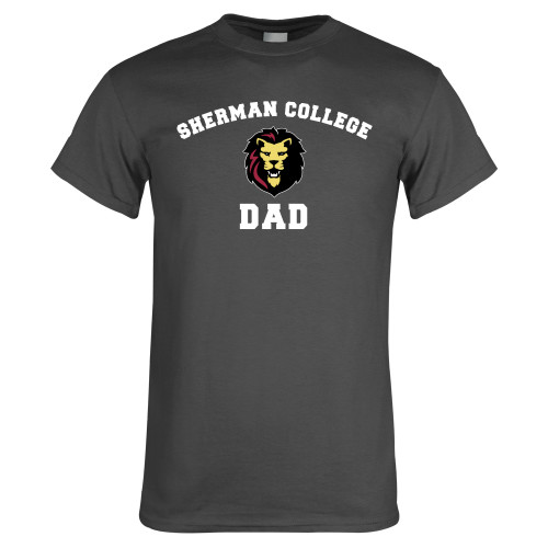 Charcoal T Shirt-Dad with Lion