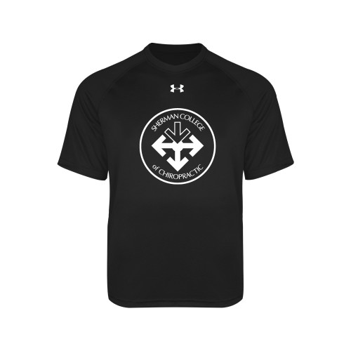 Under Armour Youth Black Tech Tee-Seal