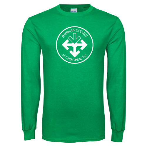 Kelly Green Long Sleeve T Shirt-Seal