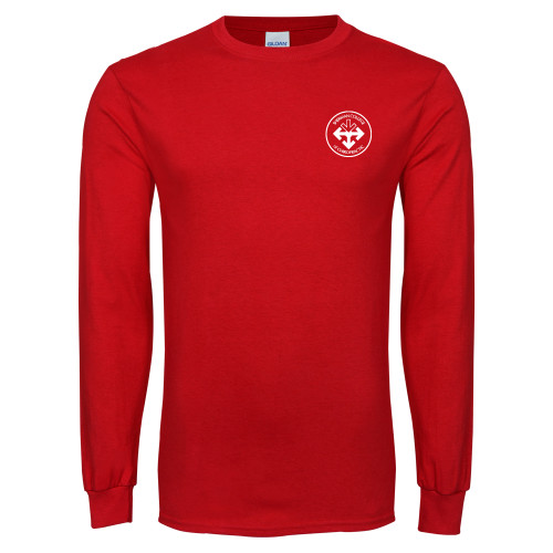 Red Long Sleeve T Shirt-Seal