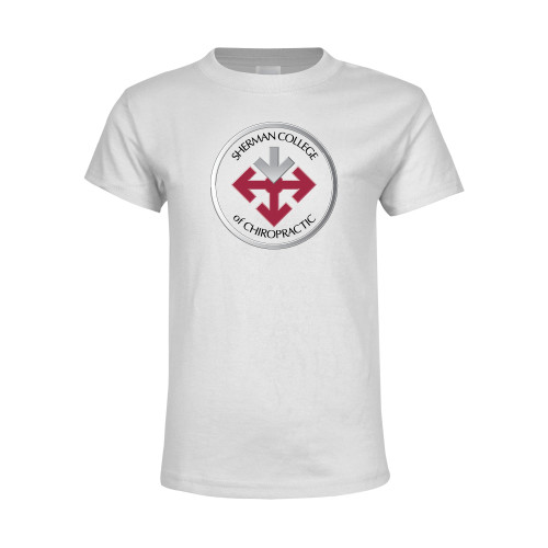 Youth White T Shirt-Seal