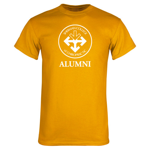 Gold T-Shirt-Alumni with Seal