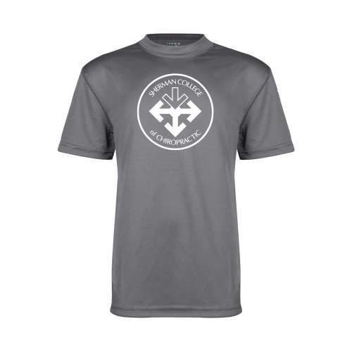 Youth Performance Grey Concrete Tee-Seal