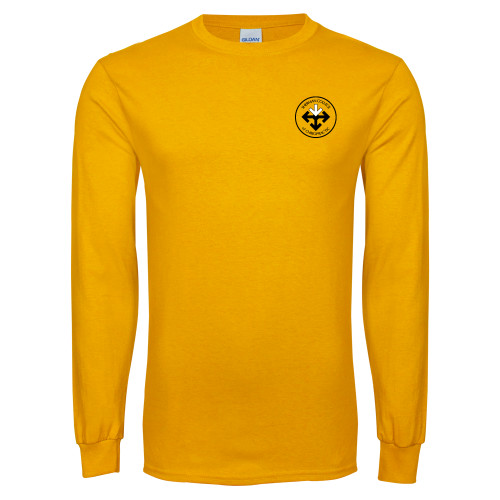 Gold Long Sleeve T Shirt-Seal