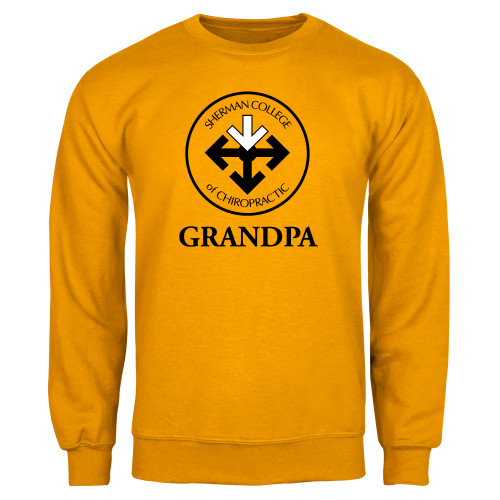 Gold Fleece Crew-Grandpa with Seal