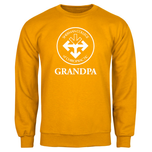 Gold Fleece Crew-Grandpa with Seal