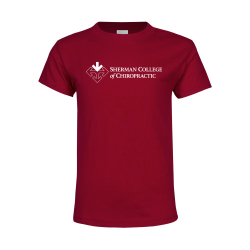 Youth Cardinal T Shirt-College Logo