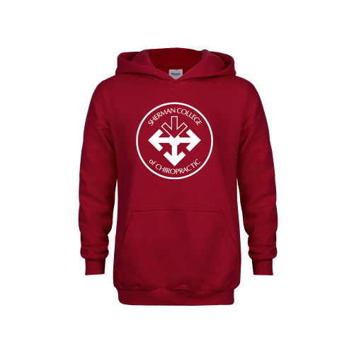 Youth Cardinal Fleece Hoodie-Seal