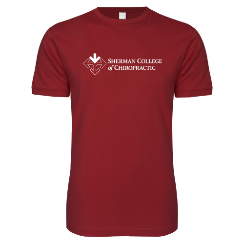Next Level Cardinal SoftStyle T Shirt-College Logo