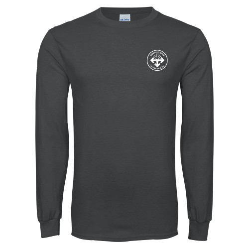 Charcoal Long Sleeve T Shirt-Seal